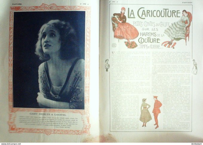 Fantasio 200 1915 Herouard Meunier Vincent Barbier Deslys