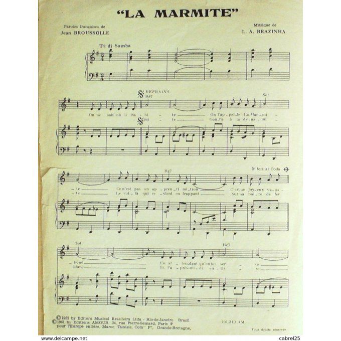 MORENO DARIO-LA MARMITE-1952