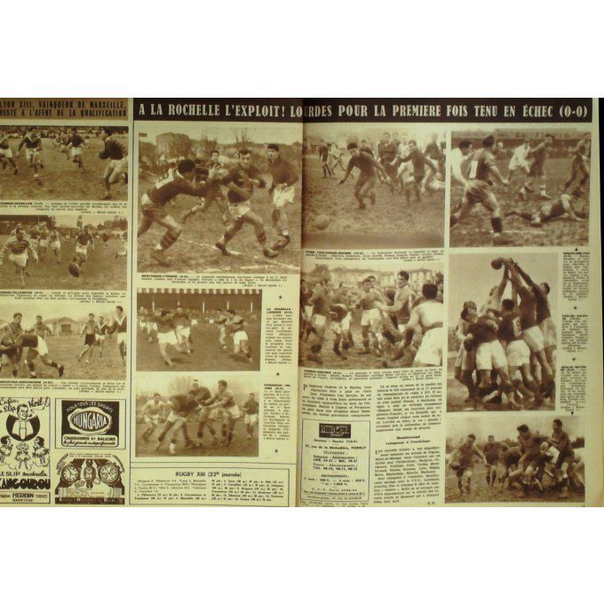 Miroir Sprint 1951 #  245 19 Fév Ronde Aux La Motta Robinson Stock Shem Ama Dauthuille
