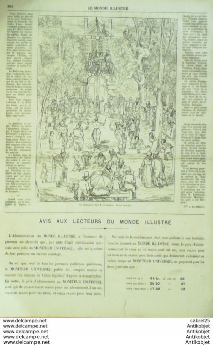 Le Monde illustré 1869 n°661 Egypte Karnak Ramesseum Thebes Lac Tismah Ile Elephantine Bazas(33)