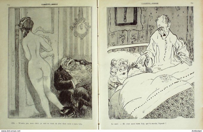L'Assiette au beurre 1908 # 408 Tante Lily Crésus