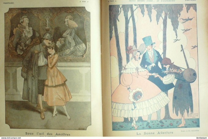 Fantasio 226 1916 Brunelleschi Sesboue Brisgand Roy Touraine Barbier