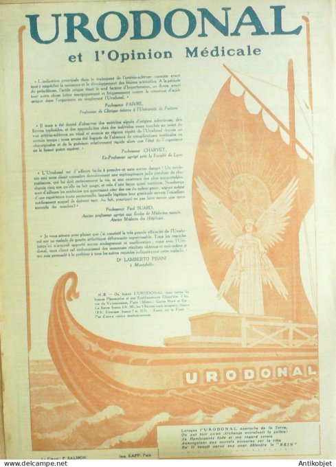 Fantasio 226 1916 Brunelleschi Sesboue Brisgand Roy Touraine Barbier