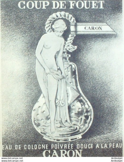 Publicite Cosmetique Caron Poivre 1956