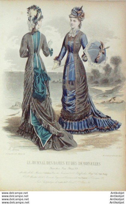 Journal des Dames Demoiselles 1876 # 1432 (Maison Costadan)