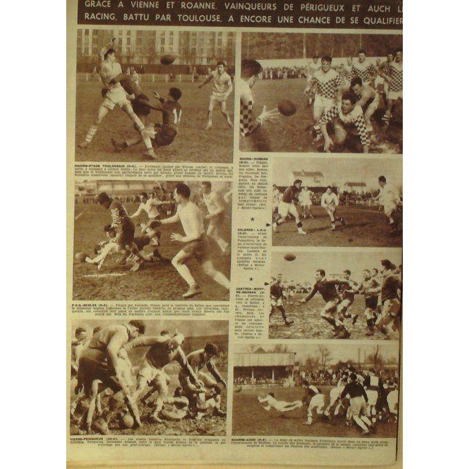 Miroir Sprint 1951 #  247 5 Mar Patterson Morettini Carrara Lapebie Verdeun 6j Paris