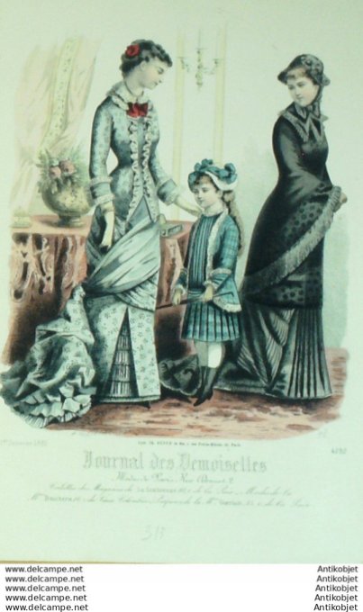 Journal de Demoiselles 1881 # 4292 (Maison Scabieuse)