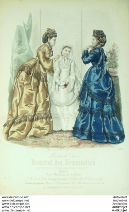 Journal de Demoiselles 1871 # 3834