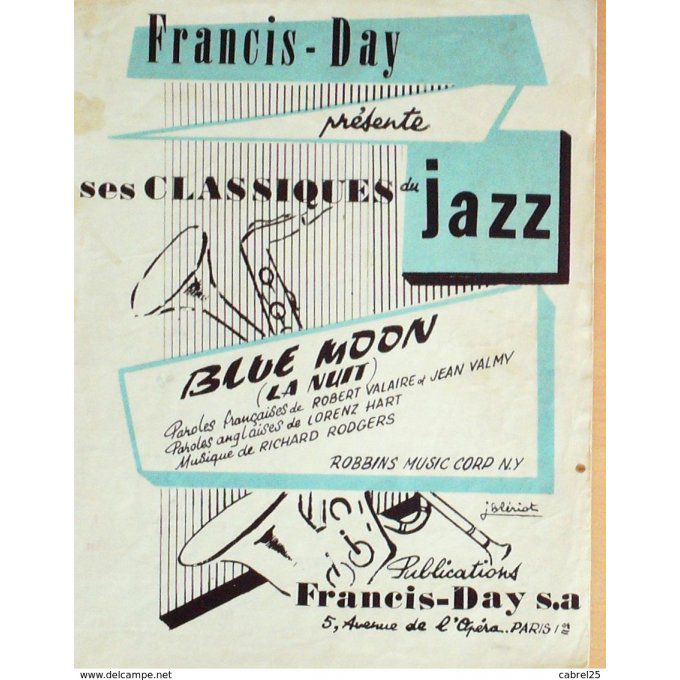 DAY FRANCIS-BLUE MOON-JAZZ BAND-1934