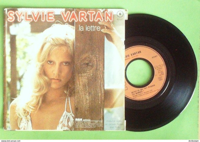 Vartan Sylvie 45T SP Qu'est-ce qui fait pleurer les blondes 1975