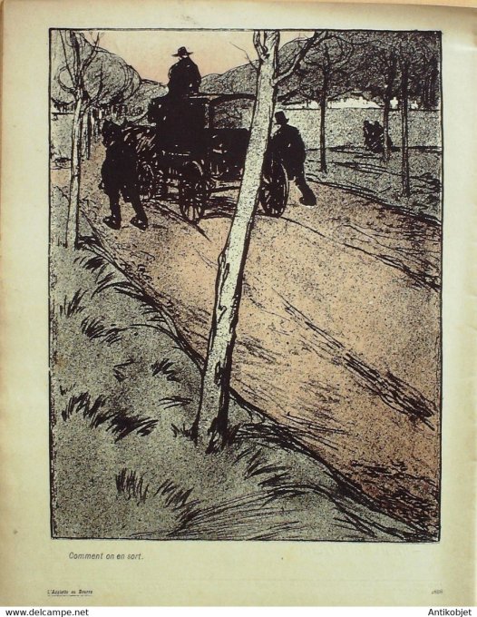 L'Assiette au beurre 1904 # 173 Asiles et fous Delannoy