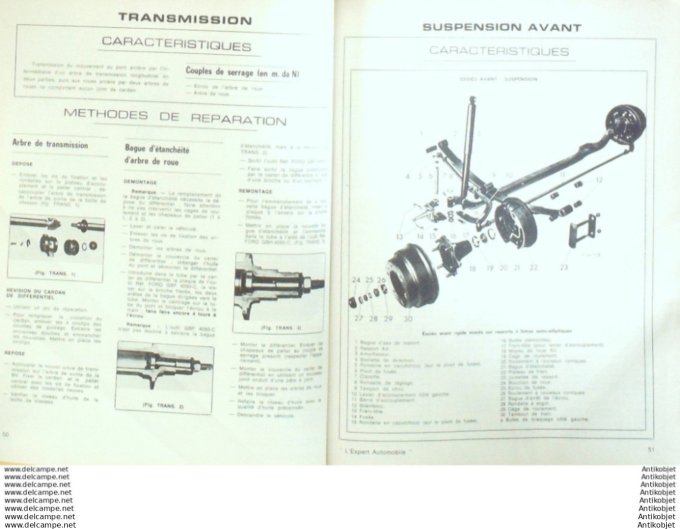 R.T Automobile Ford Transit Alfetta & Alfasud L'expert  # 115
