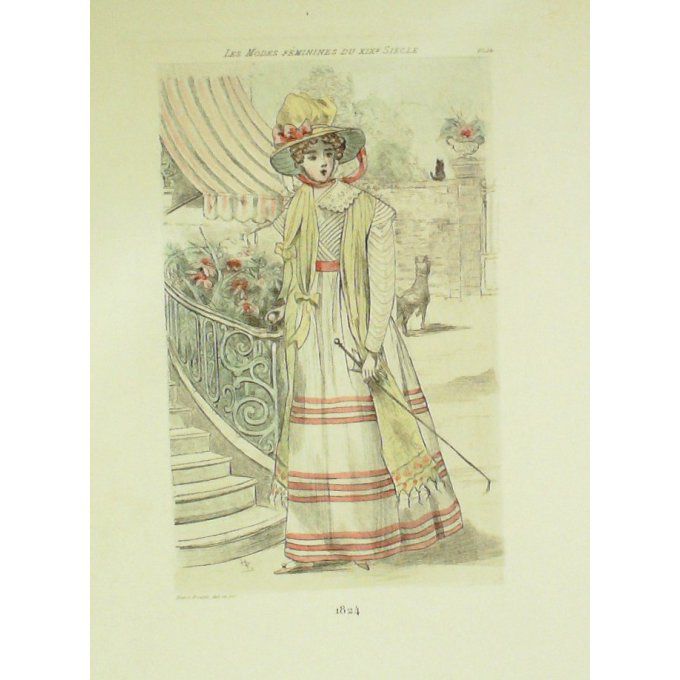 Mode Féminine époque 1824 (H.Boutet)