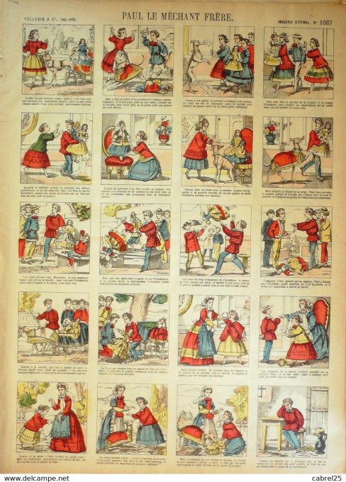 Paul Le Mechant Frere (Pellerin d'epinal)