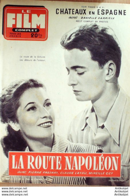 La route Napoléo Pierre Fresnay Mireille Ozy René Genon + Film 2