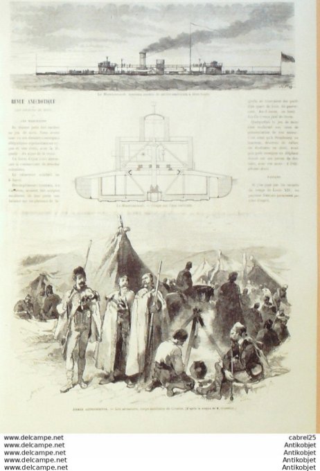 Le Monde illustré 1866 n°487 Italie Ferrare Rovigo Lagoscuro Suède Stockholm Marseille (13)
