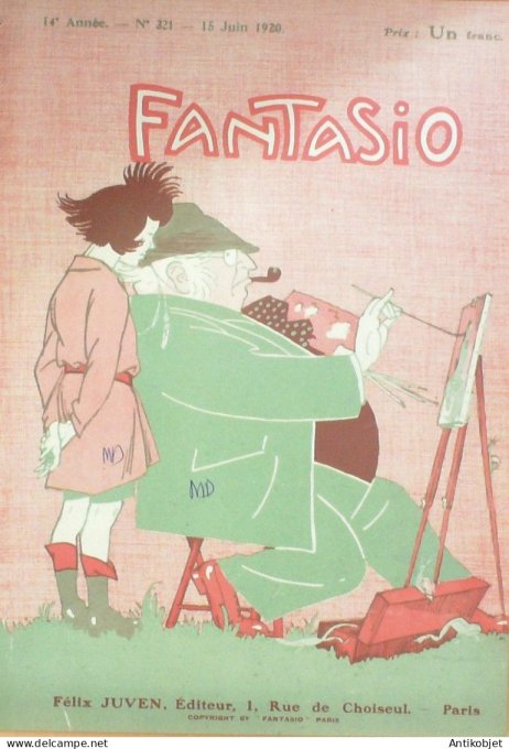 Fantasio 321 1920 Kuhn-Regnier Martin Milliere Vallee Brunelleschi Jouenne