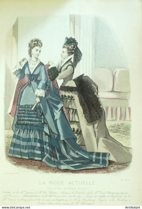 La Mode actuelle 1852 # 171 (Maison Graux)