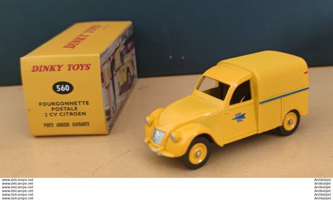 Citroen 2cv Fourgonnette postale Dinky Toys Atlas 1:43