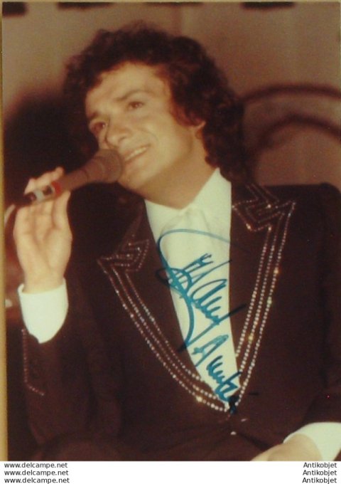 Sardou Michel (Photo De Presse) Dédicacée