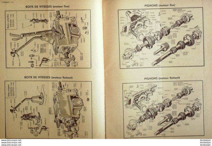 R.T Automobile Citroën T 45 Chromage 22 # 1948