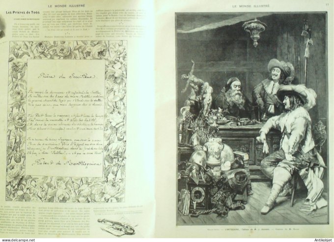 Le Monde illustré 1902 n°2362 Londres Buckingham Edouard VII Alexandre Dumas Paris-Vienne course aut