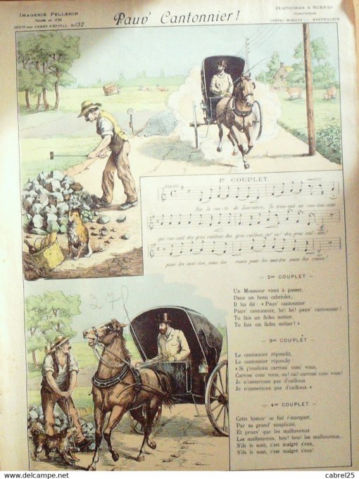 Pauv' Cantonnier (Pellerin d'epinal)