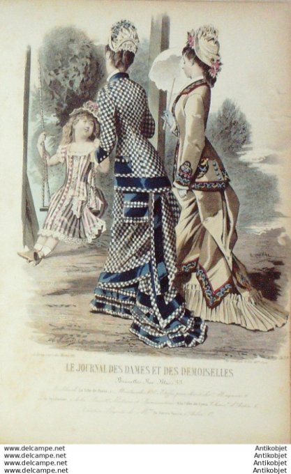 Journal des Dames Demoiselles 1876 # 1438 (Maison Morison)
