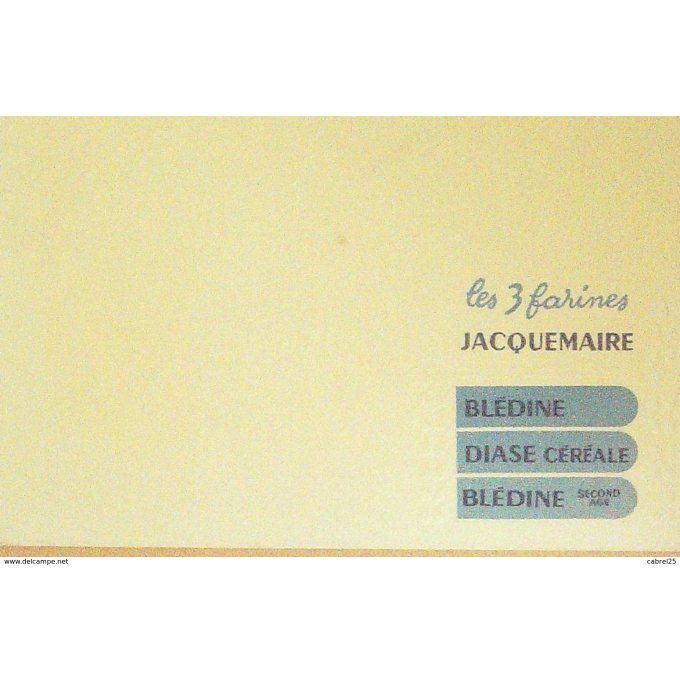 Buvard JACQUEMAIRE Farine
