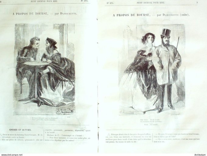Petit journal pour Rire 1860 # 275 Galilée avait raison Grevin