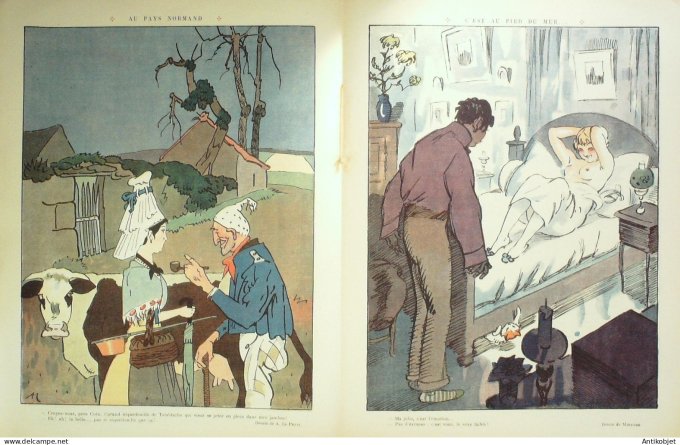 Le Rire 1914-01-31 # 574 Journal humoristique Ed.Originale Pays Normand