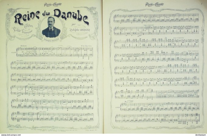 Paris qui chante 1903 #13 Lavallière Darty Dona Berger Xanrof MarinierBian-Ka
