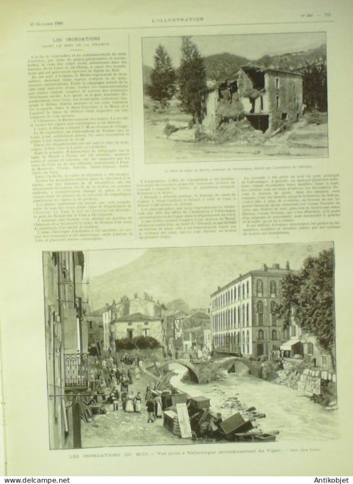 L'illustration 1900 n°3007 Vigan Vallerangue (30) Hourquette d'Osspue (65) Corneville (27)