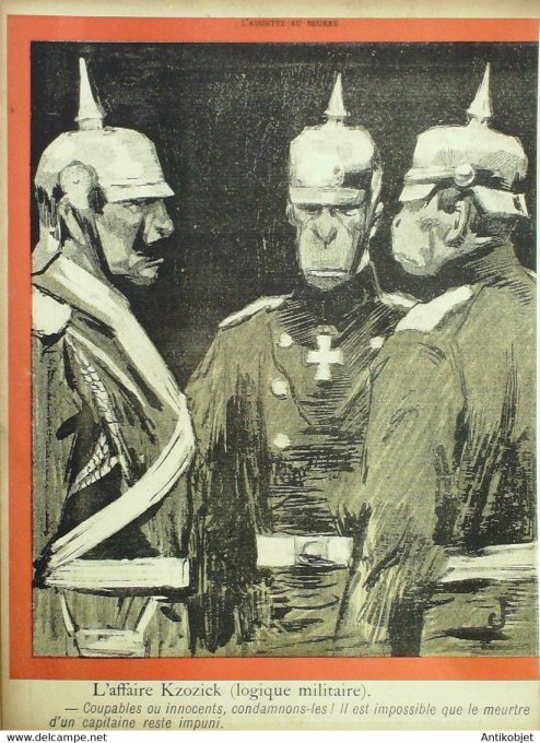 L'Assiette au beurre 1901 n° 34 Vengeances sociales Jouve