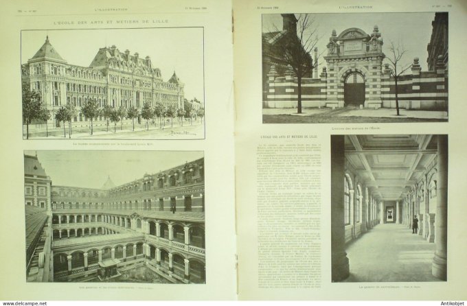 L'illustration 1900 n°3007 Vigan Vallerangue (30) Hourquette d'Osspue (65) Corneville (27)