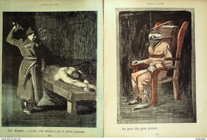 L'Assiette au beurre 1901 n° 34 Vengeances sociales Jouve