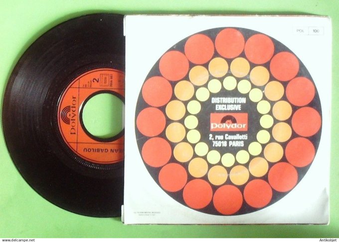 Gabilou Jean 45T SP Humanahum Eurovision 1981