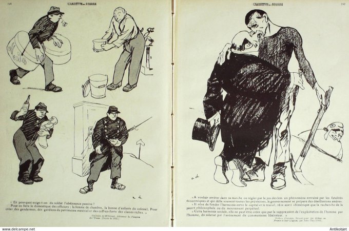 L'Assiette au beurre 1908 # 410 Les bonnes paroles du camarade Briand Delannoy