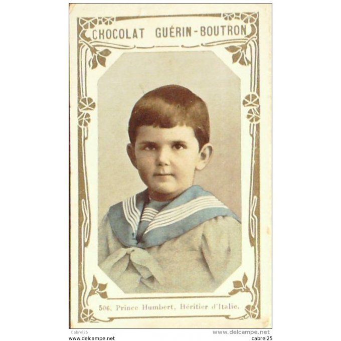 Italie Humbert Prince Héritier 506
