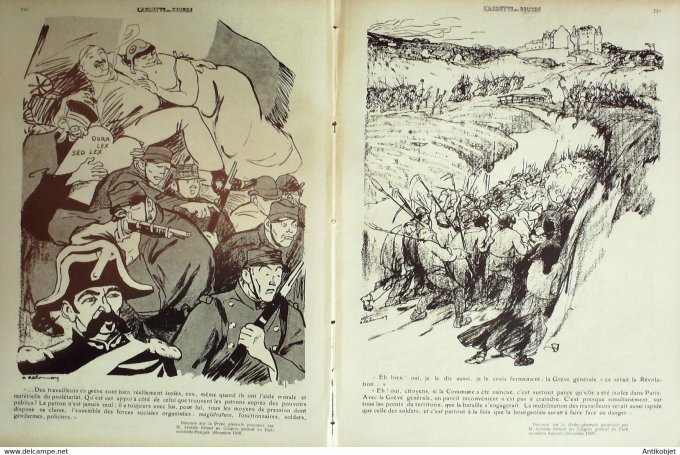 L'Assiette au beurre 1908 # 410 Les bonnes paroles du camarade Briand Delannoy