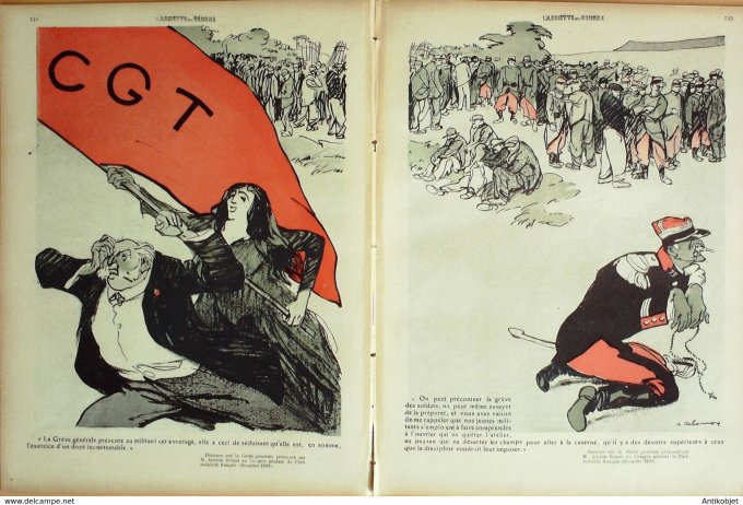 L'Assiette au beurre 1908 # 410 Les bonnes paroles du camarade Briand Delannoy