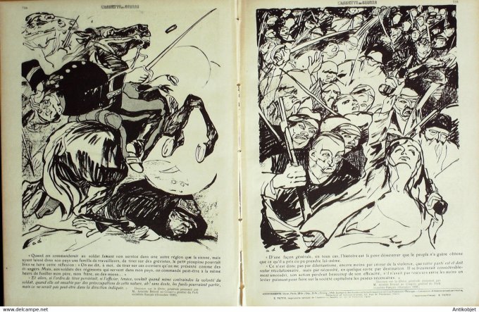L'Assiette au beurre 1908 # 410 Les bonnes paroles du camarade Briand Delannoy