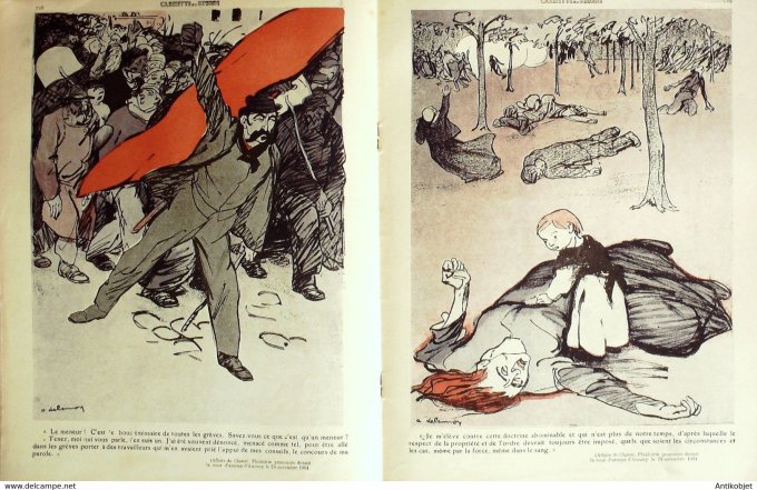 L'Assiette au beurre 1908 # 410 Les bonnes paroles du camarade Briand Delannoy