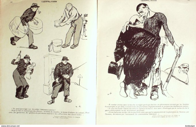 L'Assiette au beurre 1908 # 410 Les bonnes paroles du camarade Briand Delannoy