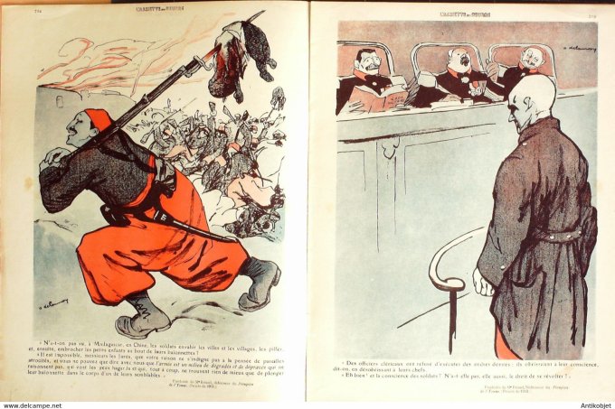 L'Assiette au beurre 1908 # 410 Les bonnes paroles du camarade Briand Delannoy