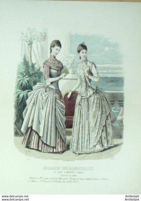 Magasin des demoiselles 1884 # 238
