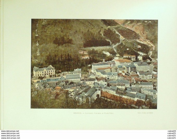 France (65) CAUTERETS vue de PAUZE vieux