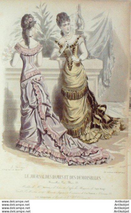 Journal des Dames Demoiselles 1876 # 1440 (Maison Morison)