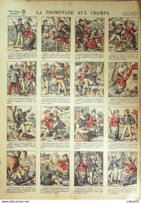 La Promenade Aux Champs (Pellerin d'epinal)