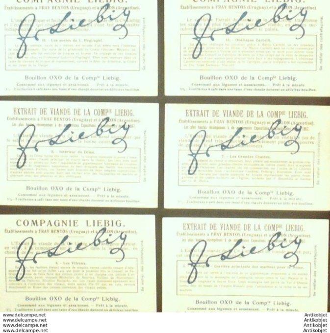 Chromo Liebig Sang 1157a Italie Milan le dome (1924)